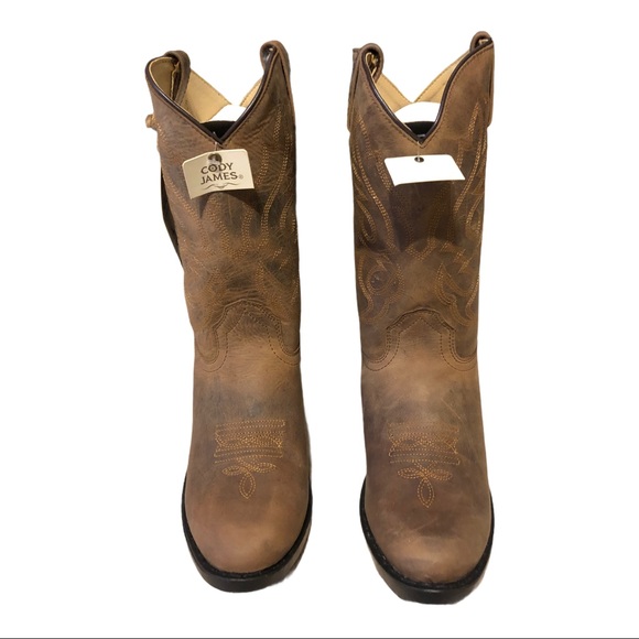 COPY - Cody James Men\'s Hensley Western Boots Rou…